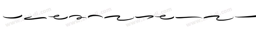 MontseUnderline Bold字体转换